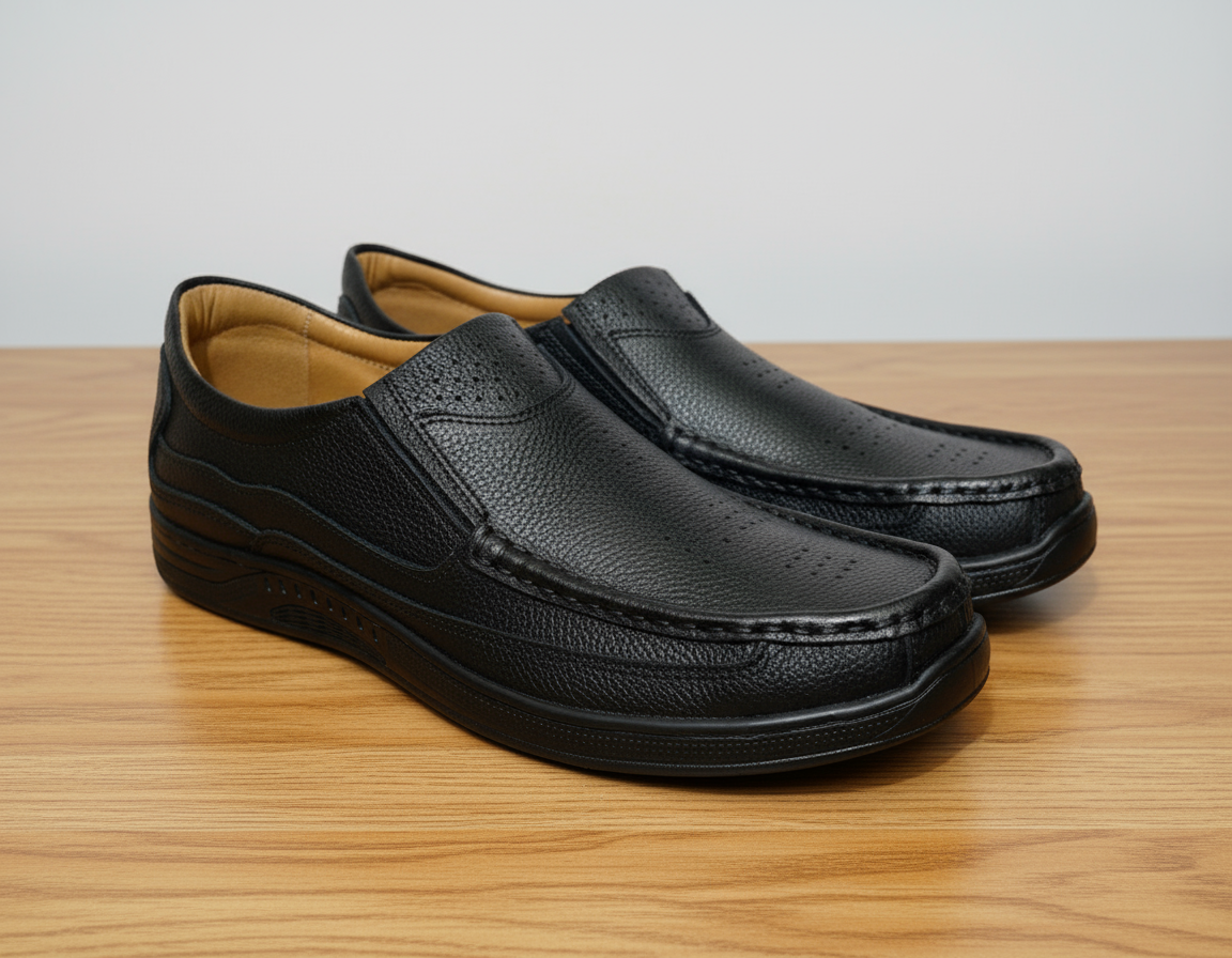 Shoemantic Leather Medicated Casual Article No-743