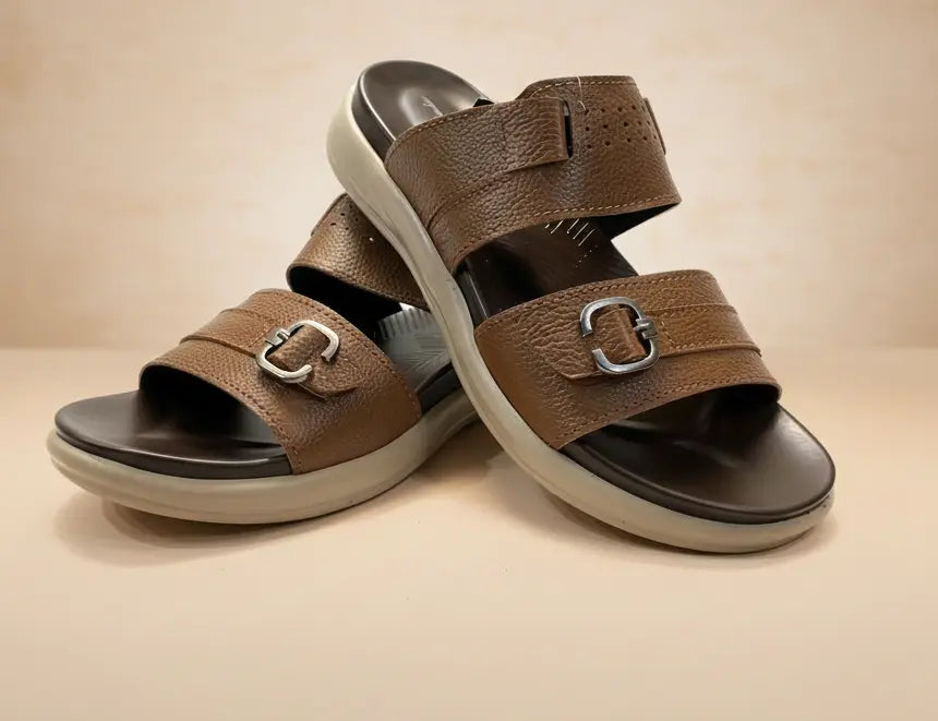 Premium Leather High Quality Slipper Article K-113 Shoemantic