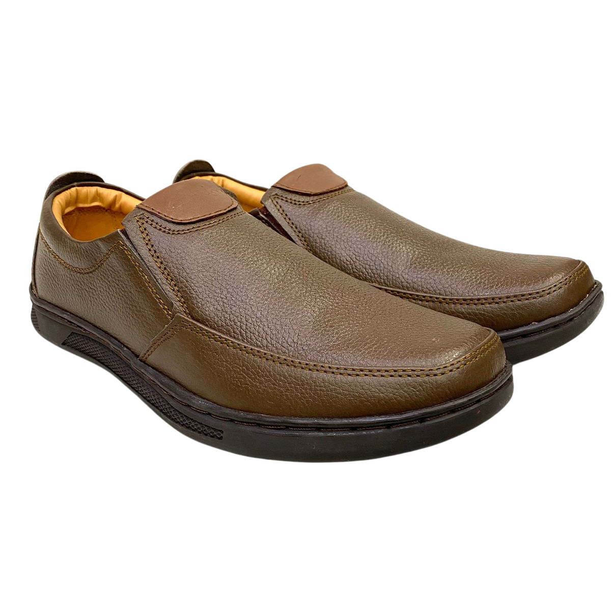 LEATHER CLARK'S 2075 BROWN