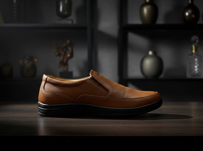 LEATHER Article No 1796 MUSTARD/CAMEL COLOR