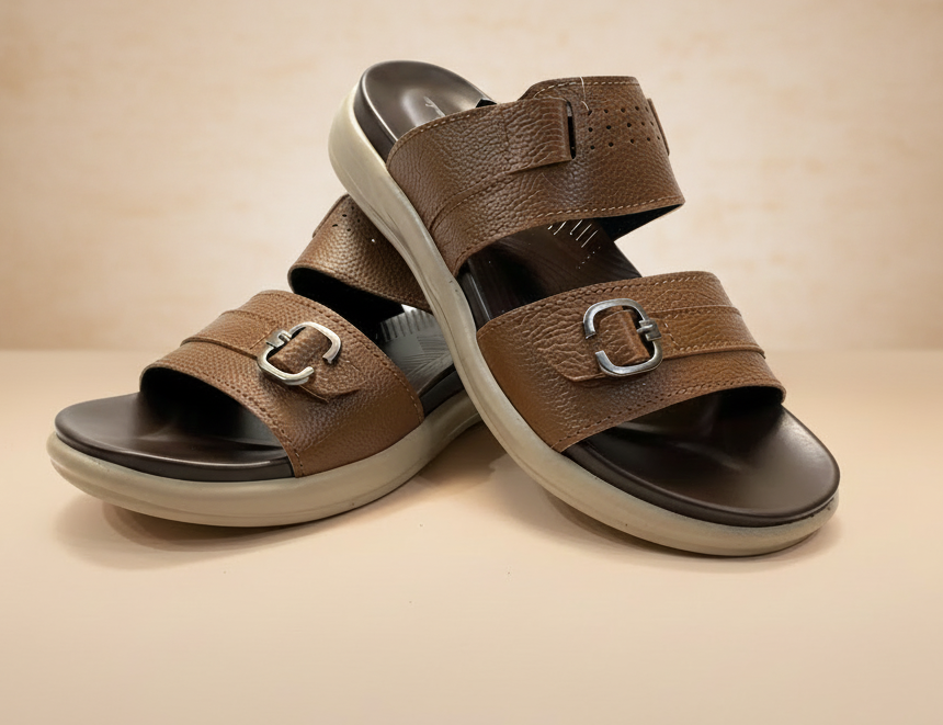 Premium Leather High Quality  Slipper Article  K-113