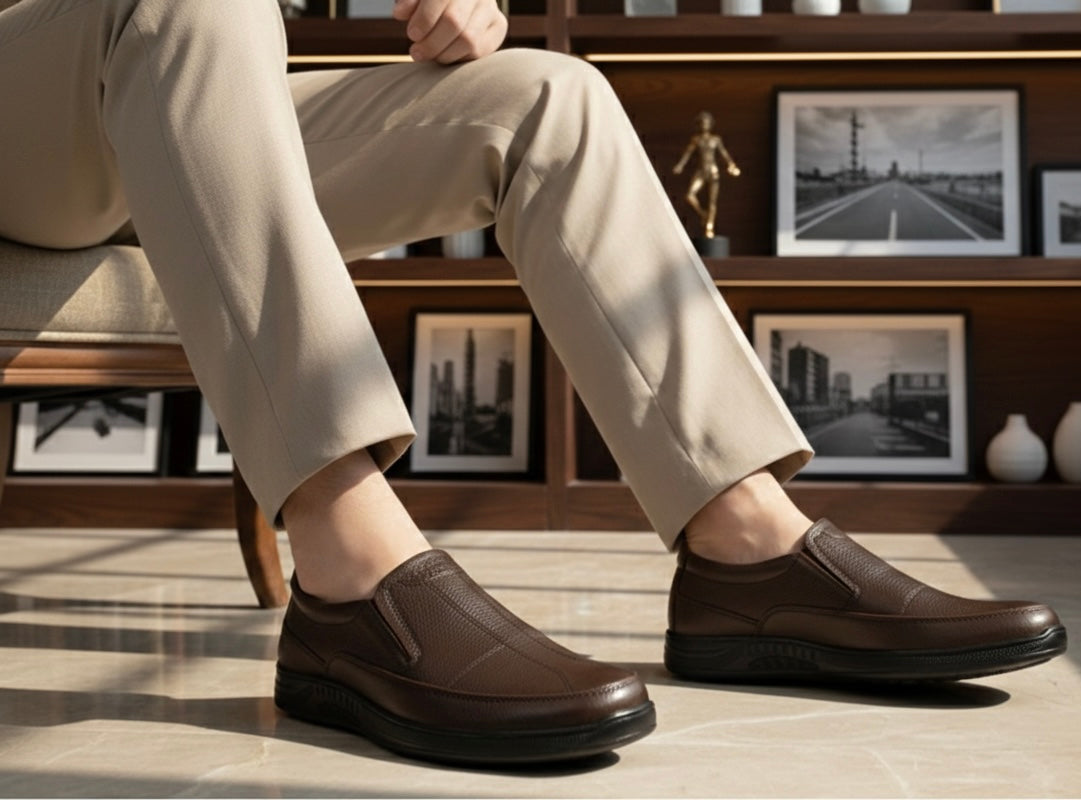 Leather Article No-1796 DARK BROWN