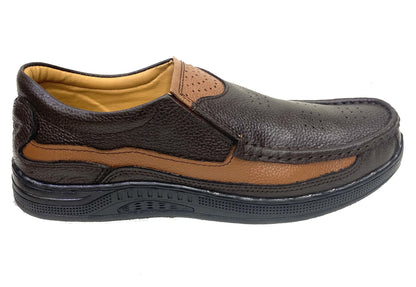 leather CLARK'S CL-743 BROWN MUSTARD