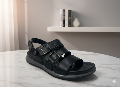 Clark's Soft step 2 in 1 Sandal plus Slipper Leather premium Article 705