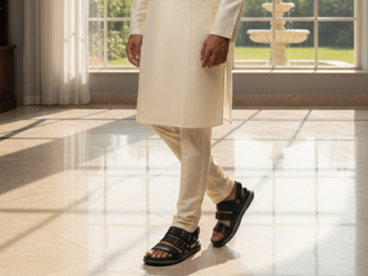 Clark's Soft step 2 in 1 Sandal plus Slipper Leather premium Article 705