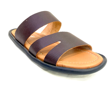 Men's Leather comfortable slipper  974